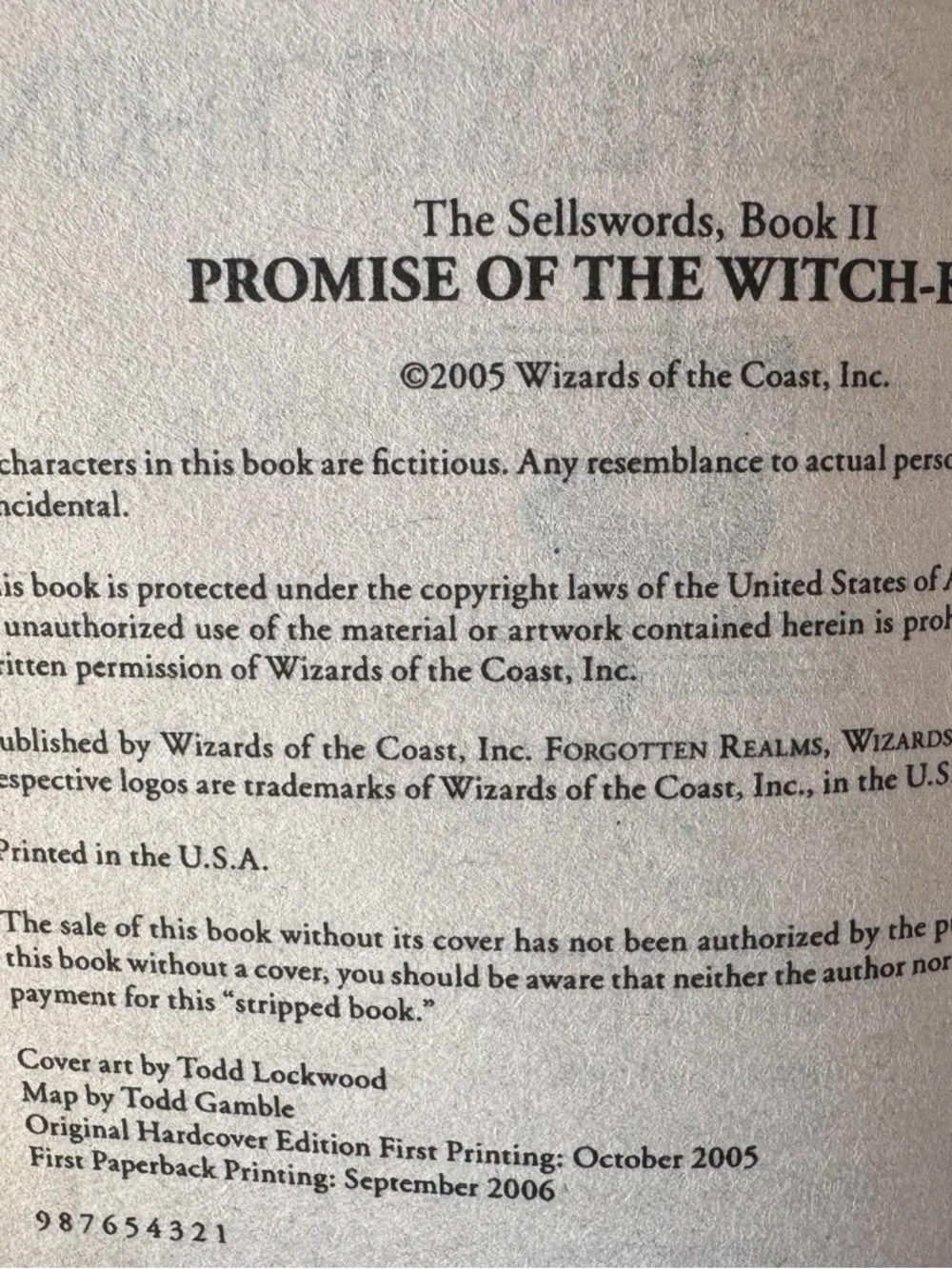 R.A. Salvatore The Sellswords Book II & III Paperback Set Forgotten Realms